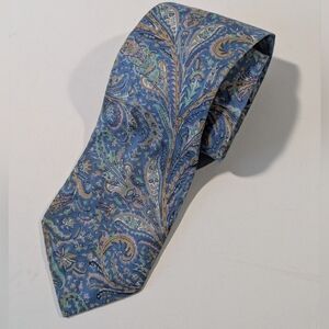 Liberty of London Blue Paisley Tie Cotton